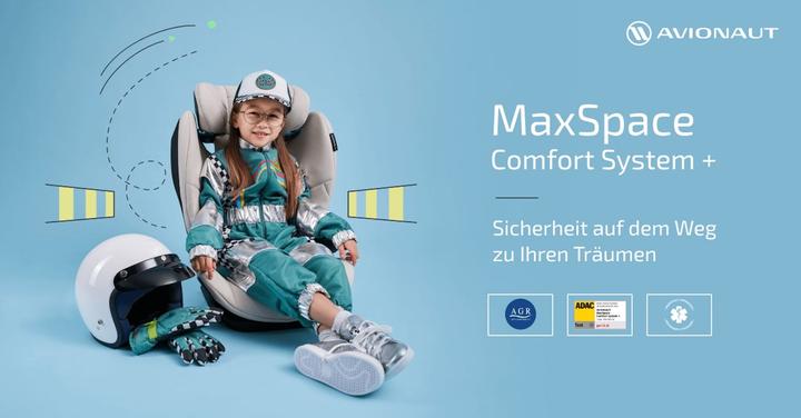 Produktbild Avionaut MaxSpace Comfort System + (Kindersitzerhöhung, ECE R129/i-Size Norm)