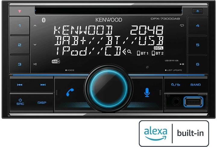 Image du produit Kenwood DPX-7300DAB (Voiture Android, Apple Carplay)