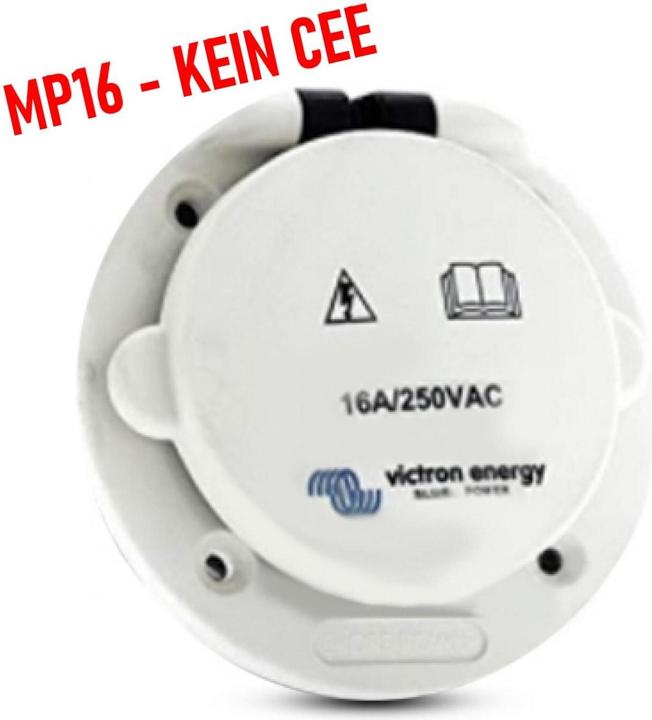 Image du produit Victron Energy Victron 16A prise polyamide encastrée bateau camping-car yacht