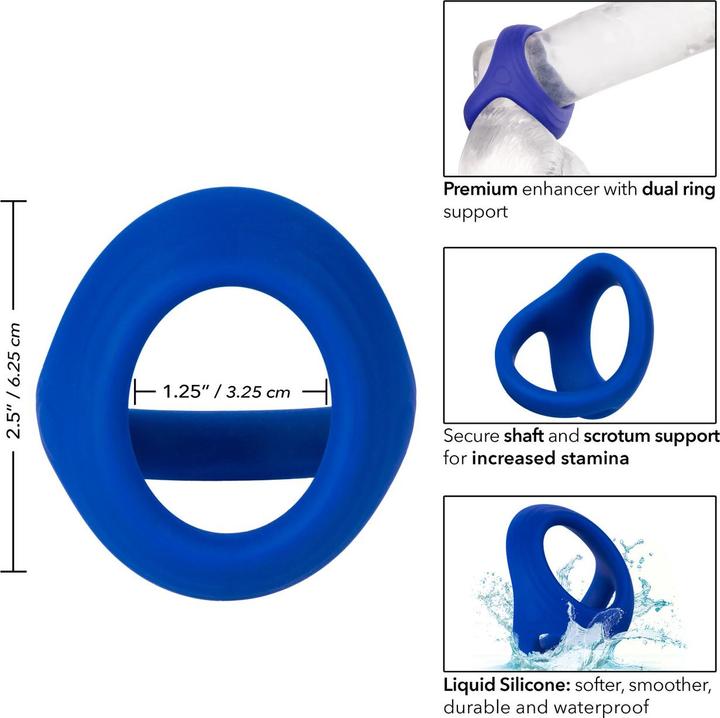Produktbild CalExotics Admiral™ Cock & Ball Dual Ring (1.50 cm)
