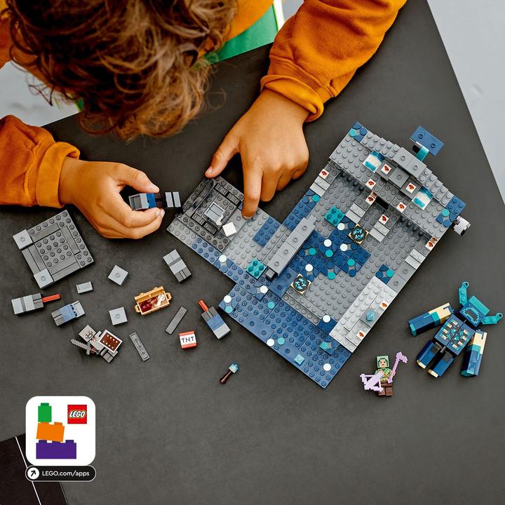 Produktbild LEGO Das Duell in der Finsternis (21246, LEGO Minecraft)