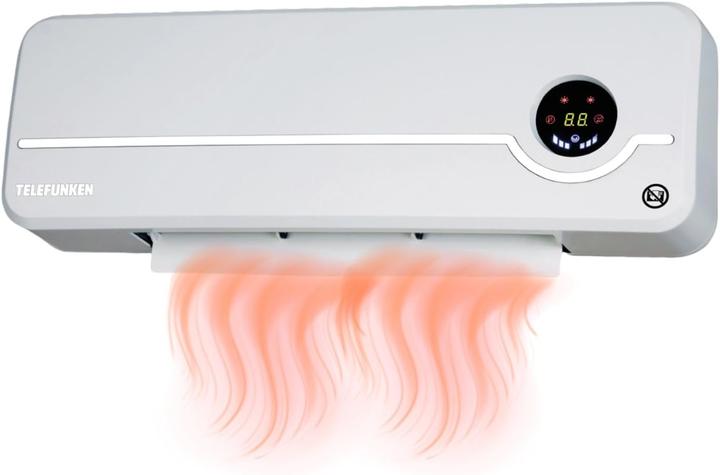 Produktbild Mauk TKWH 2000 Wandheizlüfter mit Oszillationfunktion (2000 W)
