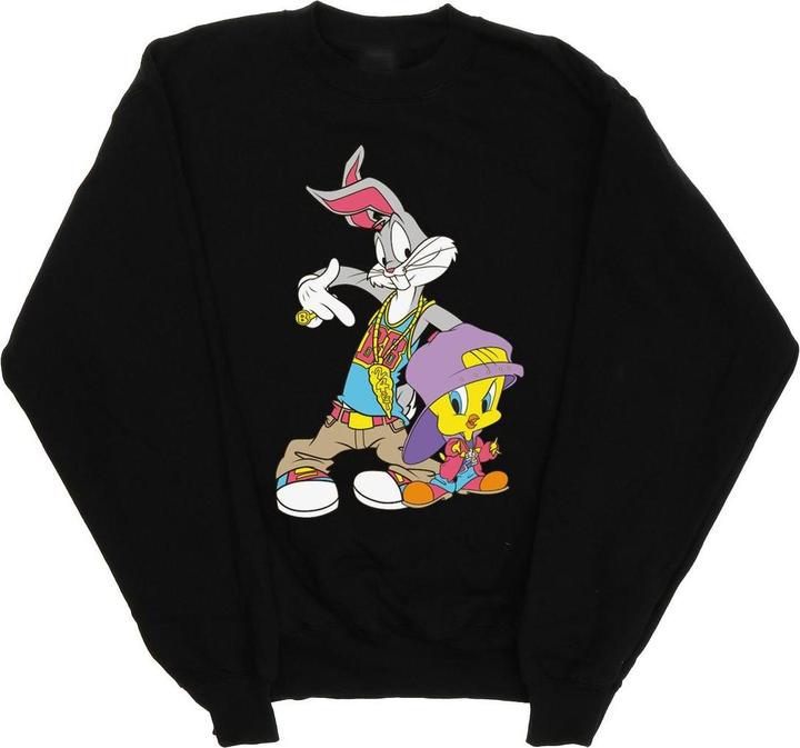 Looney Tunes Bugs And Tweety Hip Hop Sweatshirt (XXL)