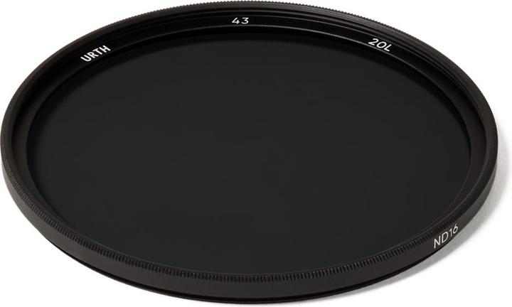 Produktbild Urth 43mm ND16 (4 Stop) Lens Filter (Plus+) (ND- / Graufilter, 43 mm)