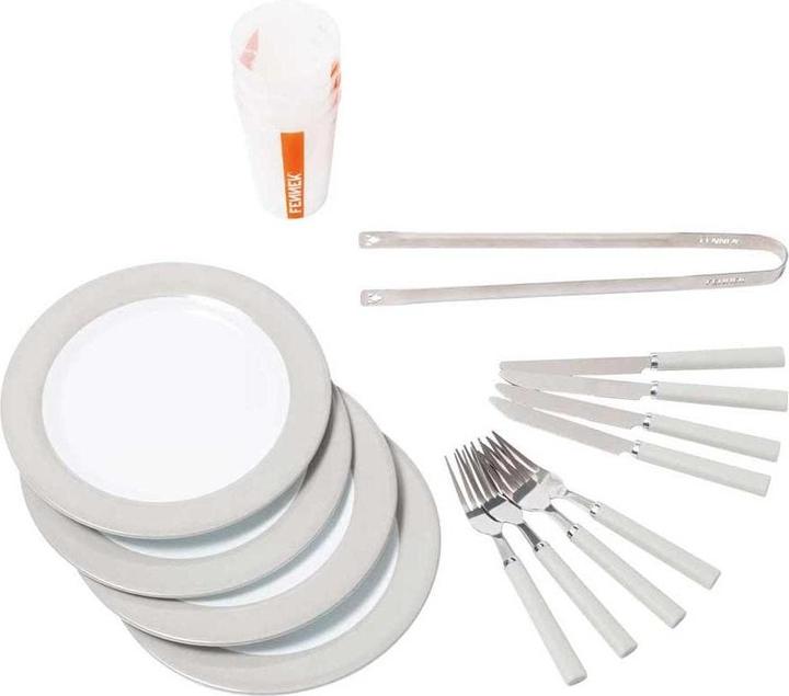 Image du produit Fennek Grill Grillbesteck-Set Backpack Schwarz