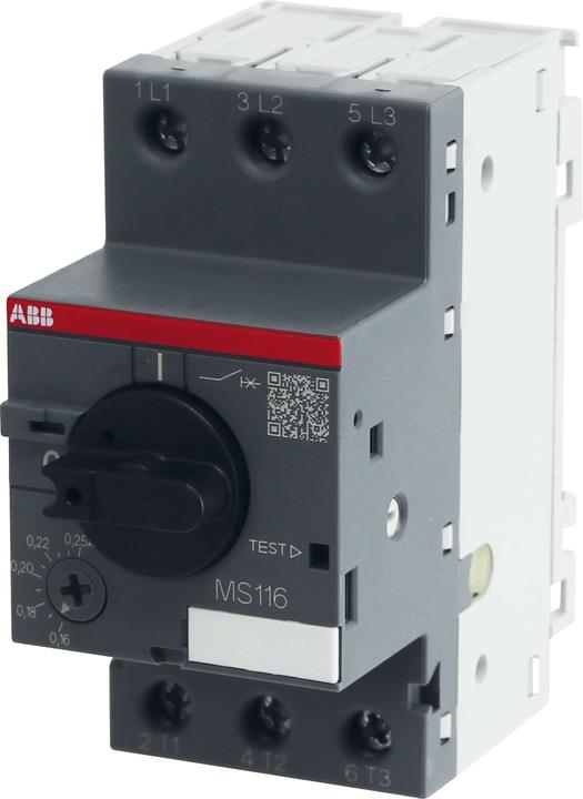 Image du produit ABB Disjoncteur moteur MS116 - 0,25