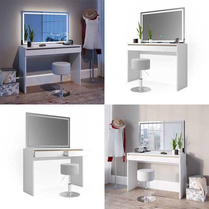 Produktbild Vicco Emma mit Hocker (120 x 42 x 83 cm)