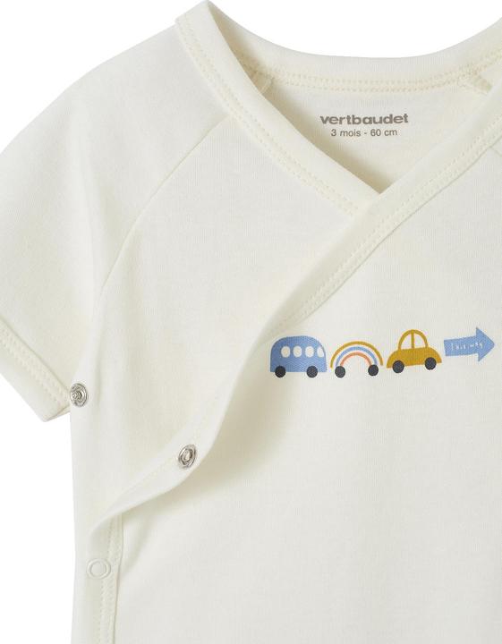 Produktbild Vertbaudet 5er-Pack Baby Wickelbodys Bio-Baumwolle Oeko-Tex (56)
