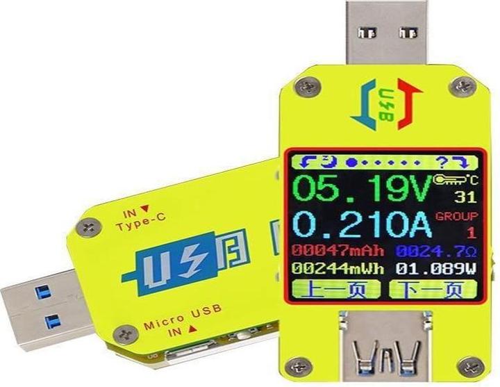 RD Tech UM34C Tester USB dispositivo di misura QC3.0