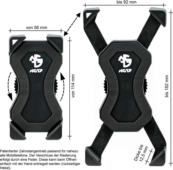 Immagine prodotto Nc-17 Supporto universale 3D