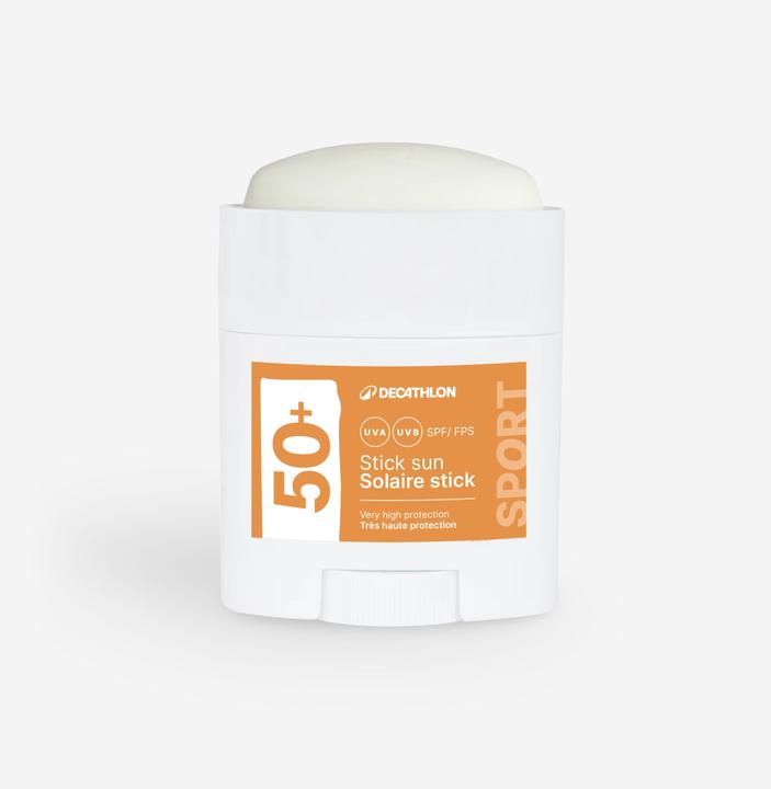 Decathlon SPF50+ sports sun stick 25g (Sonnenstick, SPF 50+, 55 g)