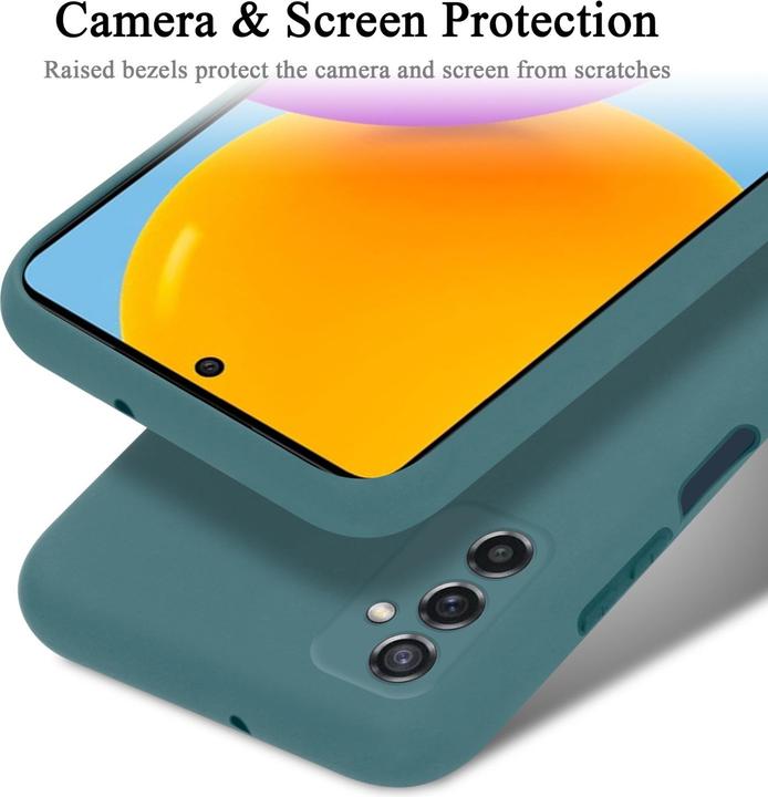 Immagine prodotto Cadorabo Custodia in silicone liquido TPU per Samsung Galaxy M52 5G (Samsung Galaxy M52 5G)