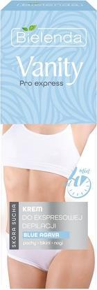 Actual product image Bielenda Vanity Pro Express Hair Removal Cream For Dry Skin Blue Agava 75Ml (75 ml)