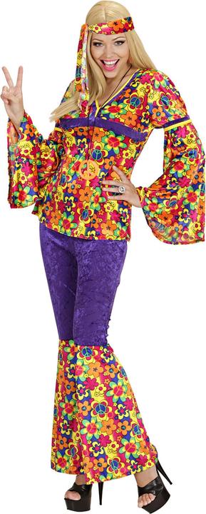 Produktbild Widmann Blumiges Hippiekostüm (M)