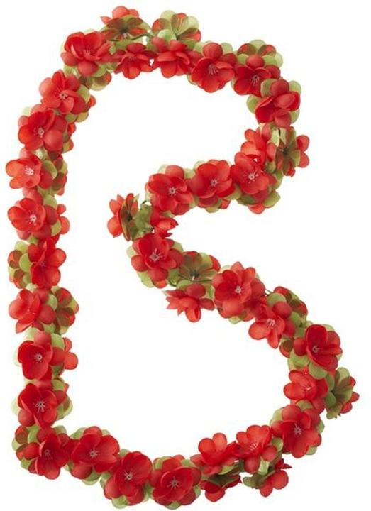 Produktbild Basil FLOWER GARLAND, Blumengirlande, 170cm, rot