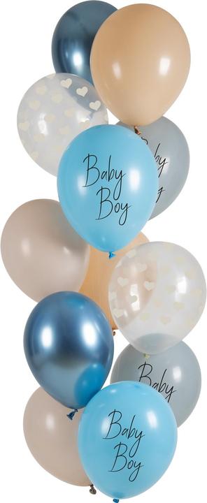 Immagine prodotto Folat Palloncini in lattice - Baby Boy - 33cm (12pz) (12 x)