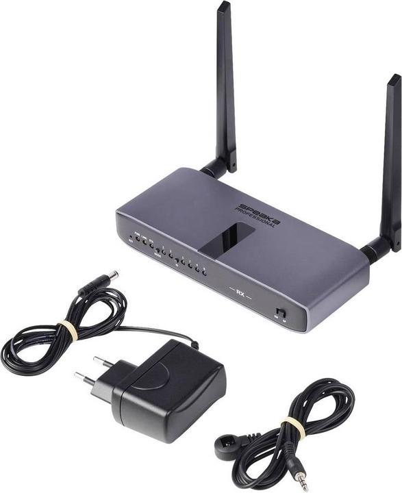 Immagine prodotto SpeaKa Professional SP-HWR-600 HDMI-Funkübertragung (Empfänger) 150 m 5180 MHz