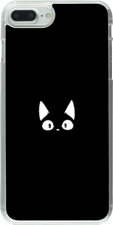 Image du produit PhoneLook Coque transparent Funny cat on black (Apple iPhone 7 Plus)