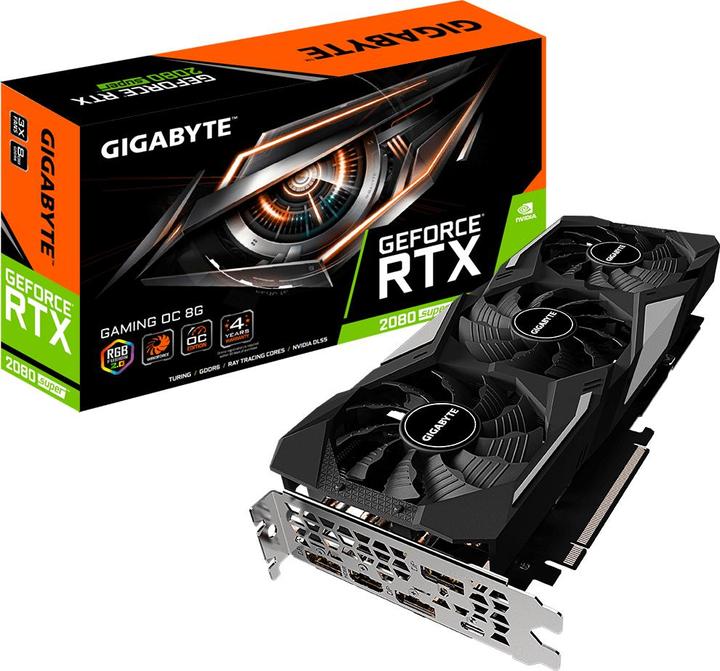 Produktbild Gigabyte GeForce RTX 2080S Gaming OC (8 GB)
