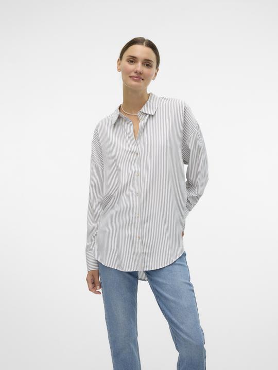 Image du produit Vero Moda Vmnora Ls Oversize Shirt Wvn Ga Noos (L)