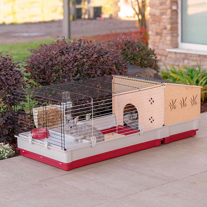 Actual product image Ferplast rabbit cage krolik 140 plus, 142 x 60 x 50 cm, 57072570