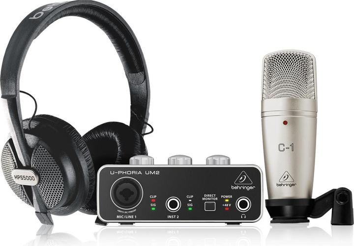 Produktbild Behringer U-Phoria Studio Homerecording-Kit
