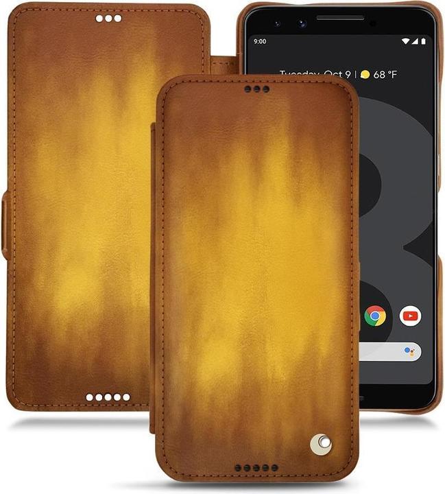 Productafbeelding Noreve Lederen omslag horizontaal (Google Pixel 3 XL)