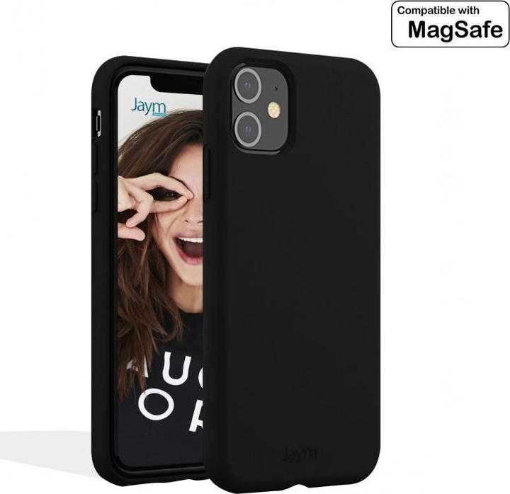 Produktbild Jaym Premium Silikonhülle, Schwarz Series (Apple iPhone 13 Pro)