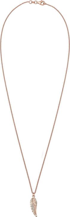 Immagine prodotto Elli Collana Curb Chain Angel Wings Basic in Argento 925 (Argento 925, 45 cm)