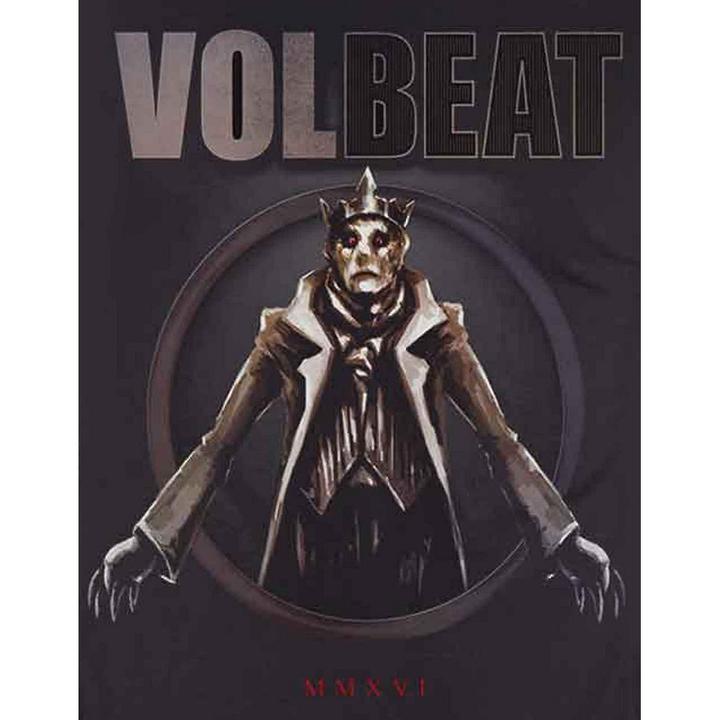 Actual product image Volbeat Unisex Adult King Of The Beast Cotton T-Shirt (L)