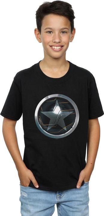 Produktbild The Falcon And The Winter Soldier Chest Star TShirt Jungen (152, 158)