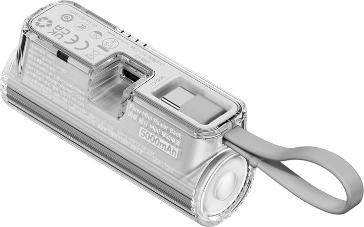 Actual product image Sharge Flow Mini WHI (5000 mAh, 12 W, 12 Wh)