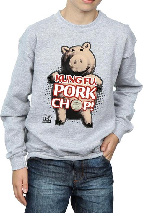 Produktbild Disney Toy Story Kung Fu Pork Chop Sweatshirt Jungen (152, 158)