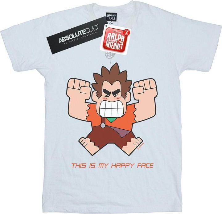 Disney Wreck It Ralph Happy Face TShirt (XXL)