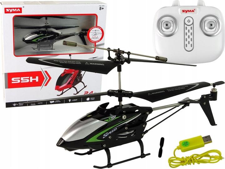 Syma R/C S5H 2.4G Hubschrauber schwarz