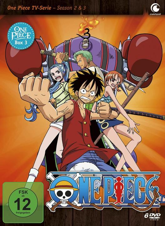 Actual product image One Piece BOX #3 (DVD) TV series Ep.: 62-92, new edition (DVD, 2023, German)