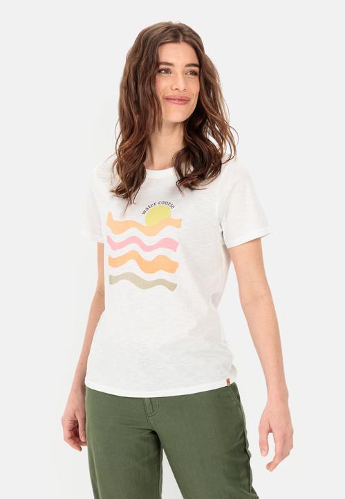 Actual product image Camel Active Half-sleeved T-shirt made from sustainable organic cotton (L)
