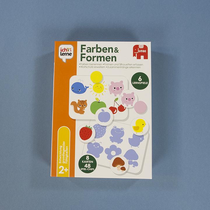 Actual product image Jumbo I learn shapes & colors (German)