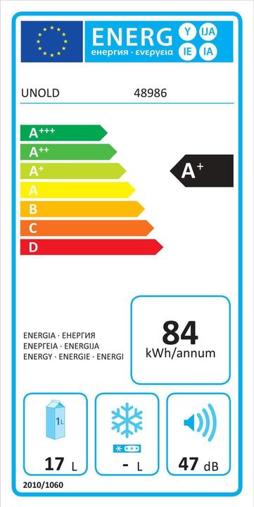 Energie-Label Unold Trolly (17 l)