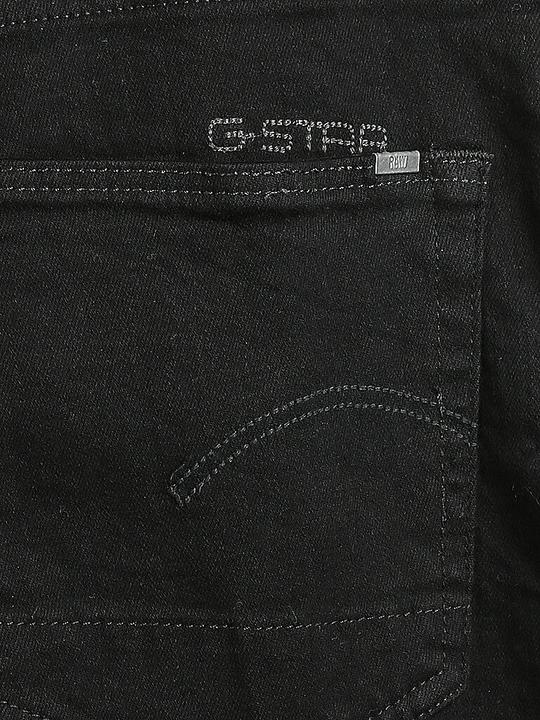 Actual product image G-Star Slim Jeans Nero Black Stretch Denim antic charcoal (W32/L32)