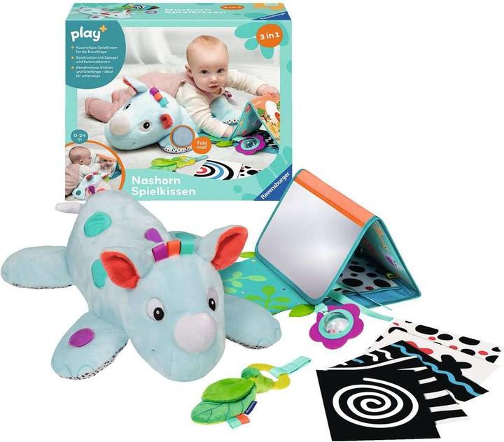 Image du produit Play+ Rhinocéros (33 x 38 cm)
