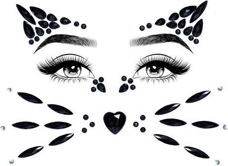 Immagine prodotto Leg Avenue Face Jewels - Sexy Cat