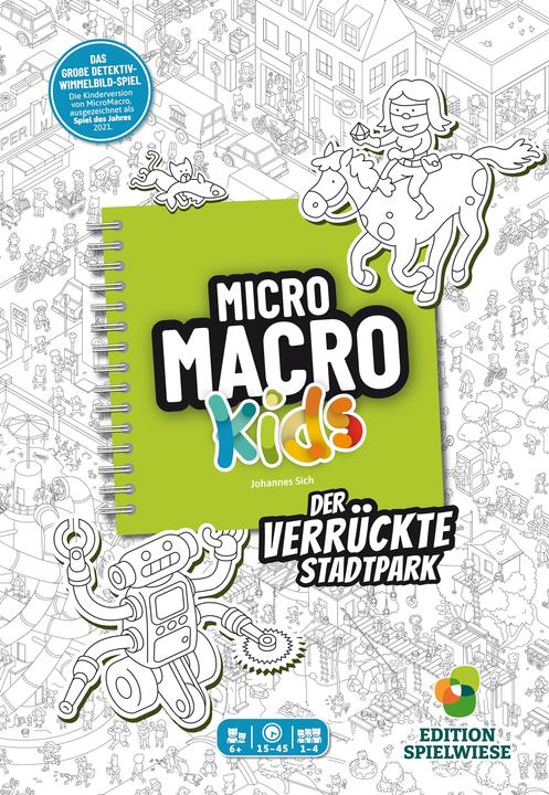 Produktbild MicroMacro Kids: Der verrückte Stadtpark (d) (Deutsch)