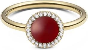 Produktbild Daniel Wellington Gold-Plated Ring With Red Agate And Crystals Audrey Dw0040125 (60)