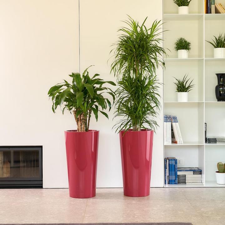 Actual product image Euro3plast TUIT plant pot Ø 33 cm mattone red (33.50 cm)