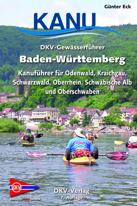 Actual product image DKV-Gewässerführer Baden-Württemberg (German, Günter Eck, 2020)