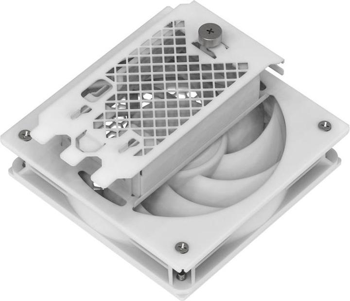 Immagine prodotto Silverstone SST-FDP02W - Staffa adattatore per ventola di raffreddamento esterna, inclusa ventola da 120 mm (127 mm, 1 x)
