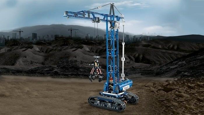 Image du produit LEGO Pelle à câble (42042, LEGO Technic, LEGO difficiles à trouver)
