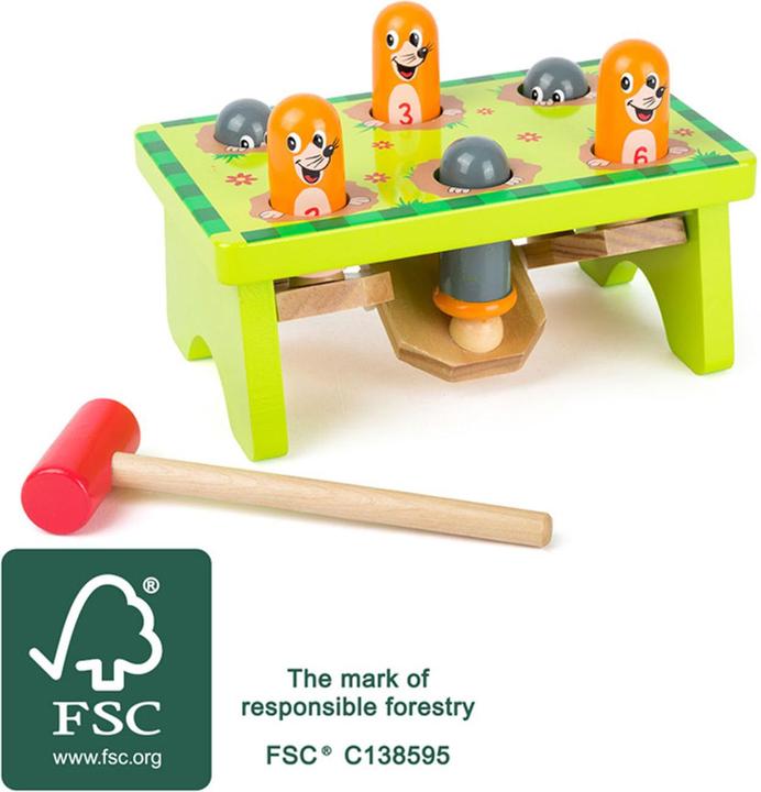 Image du produit small foot Frapper la taupe