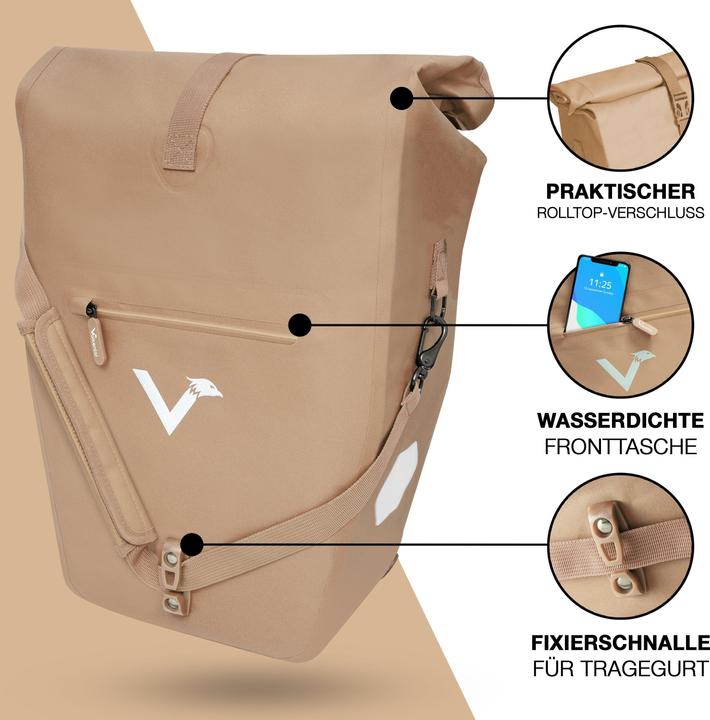 Actual product image Valkental ValkOcean (28 l, Luggage carrier bag)